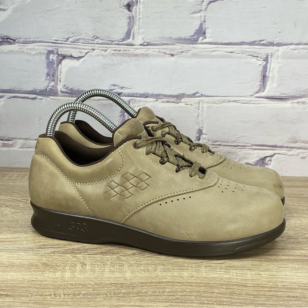 SAS Free Time Sage Leather Walking Shoes Wide